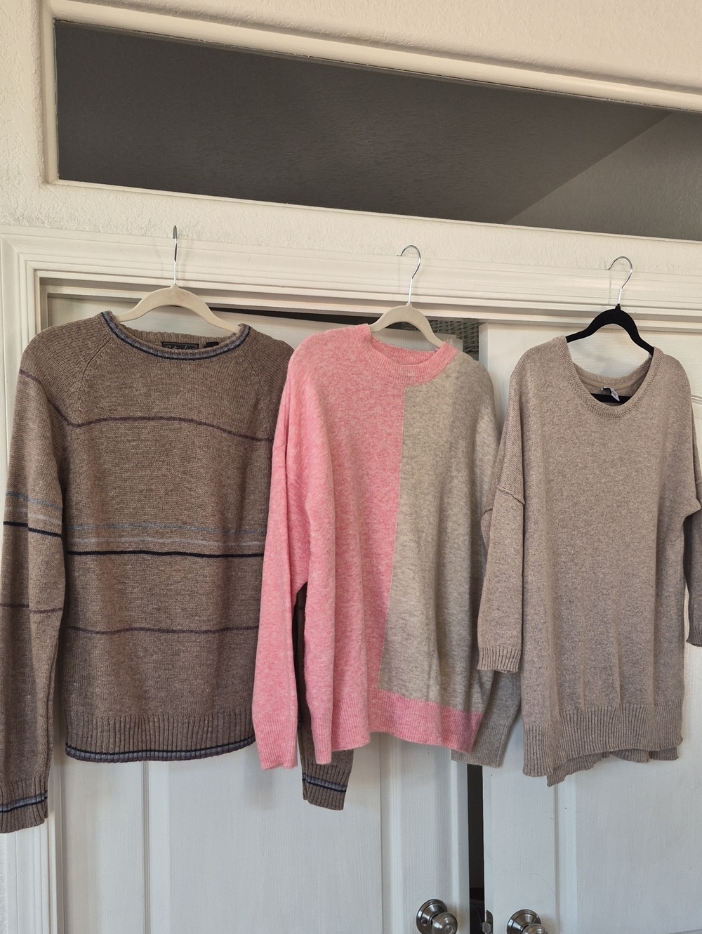 Sweater Bundle Of 3, Cotton & Wool Blend Sz Large